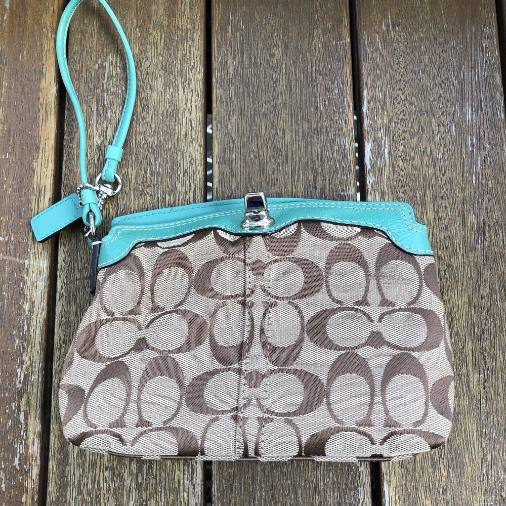 Coach factory wrist bag